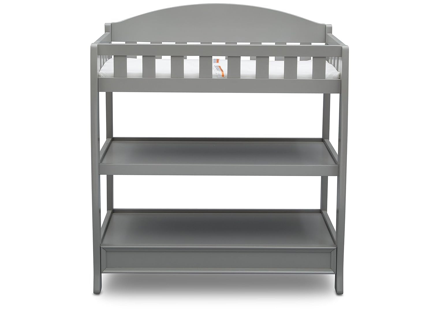 Infant Changing Table with Pad, Grey