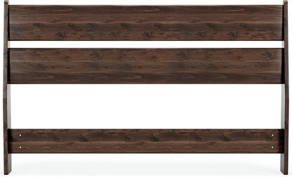 Calverson Modern Open Slat Panel Headboard ONLY, Full, Brown