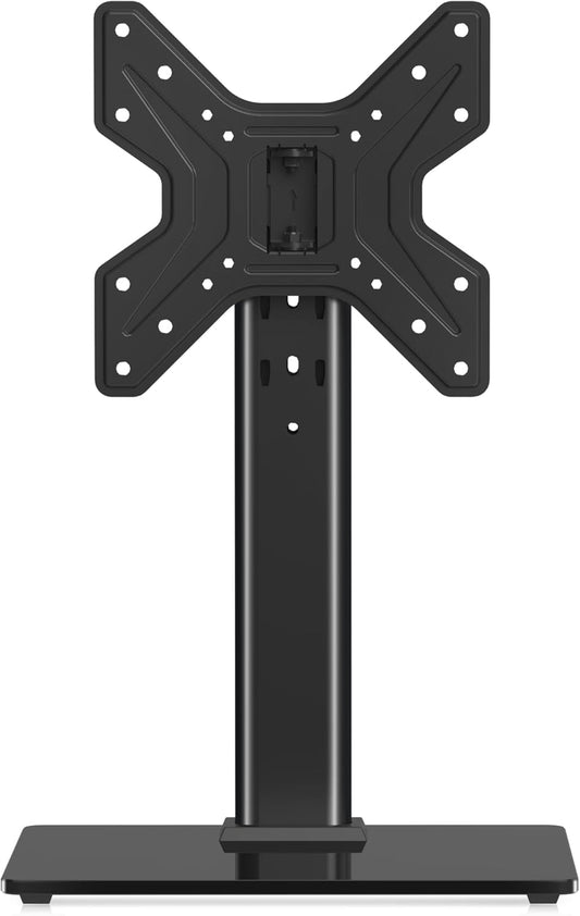 Universal Swivel TV Stand Base Table Top TV Stand for 17-43 Inch Tvs Height Adjustable Monitor Mount Stand, Holds up to 88Lbs, Max VESA 200X200Mm, TS205