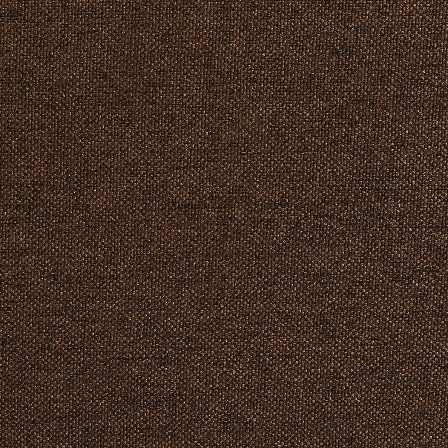 D-Shaped Chair Cushions, 2" Thick Dining Chair Pads with Ties and Removable, Machine-Washable Cover, 17" X 16", Set of 4, Brown