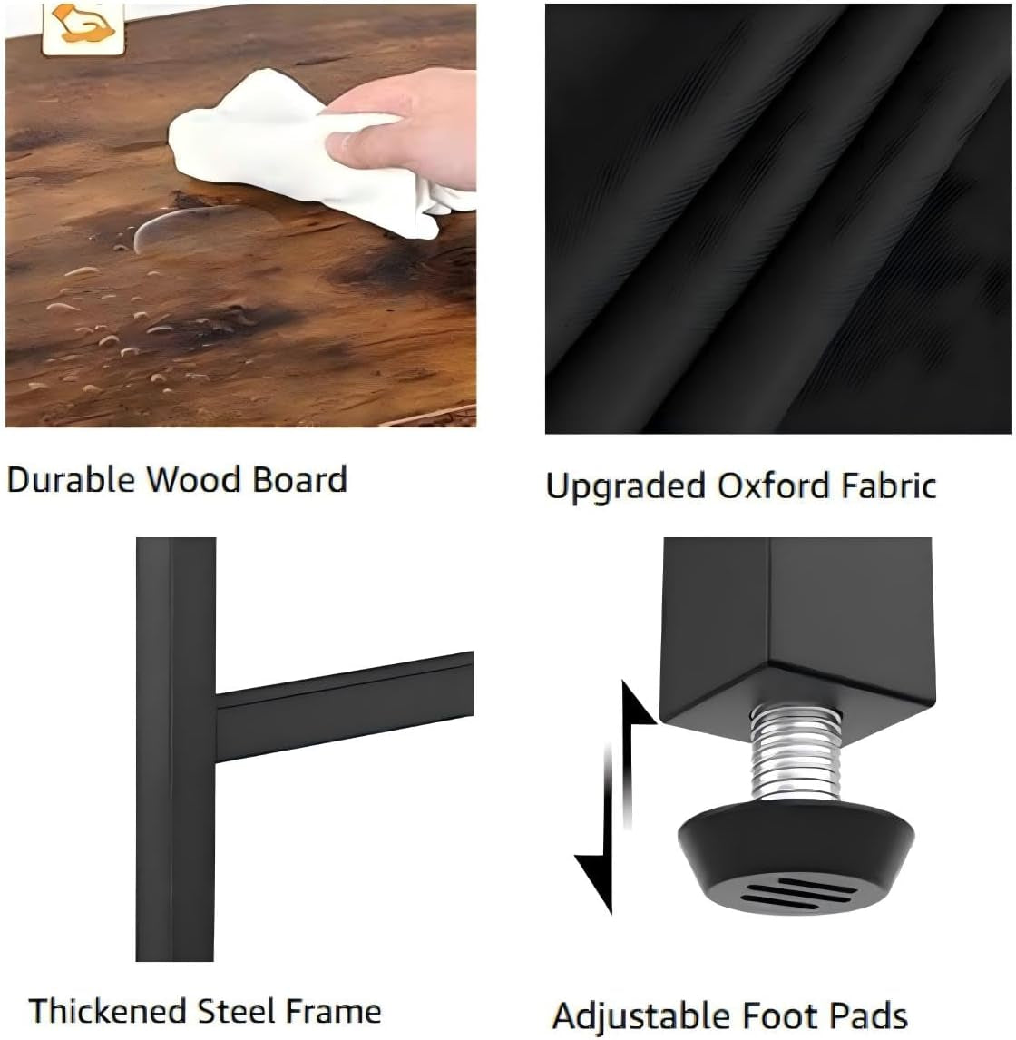 Record Player Stand with 6-Tier Vinyl Storage, Holds up to 280 Albums, Turntable Stand with Record Holder Display Shelf, Brown Record Cabinet for Media Stereo Audio