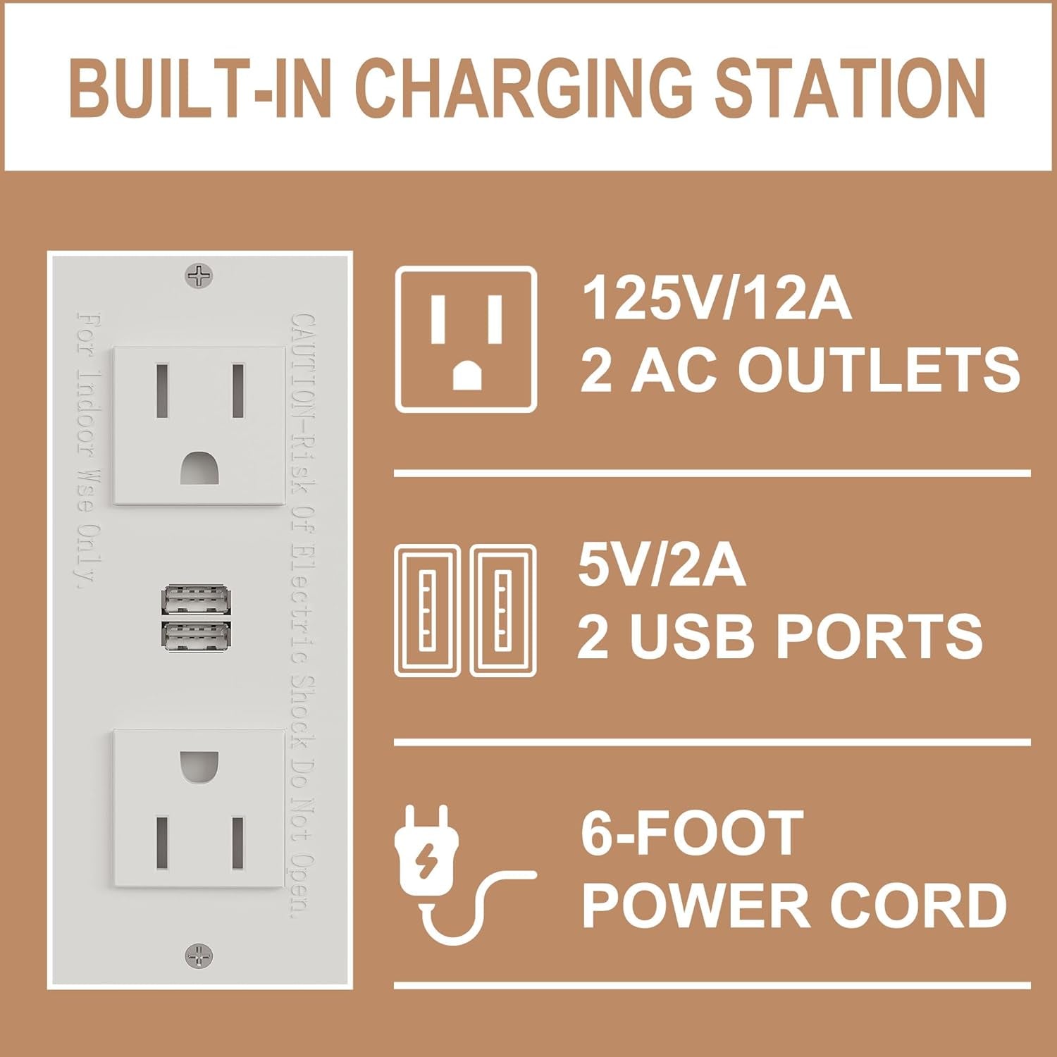 Makeup Vanity with Glass Top, White Vanity Desk with Mirror and Lights, Big Vanity with Drawers & Cabinets for Bedroom, Cute Vanity with Crystal Knobs & Power Outlet for Women