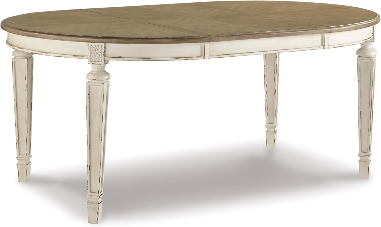 Realyn Dining Room Table, 0, Chipped White
