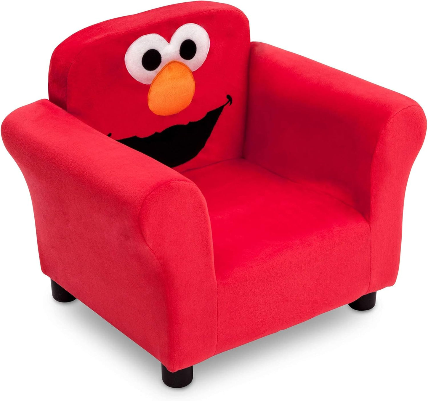 Sesame Street Elmo Upholstered Chair by , Red