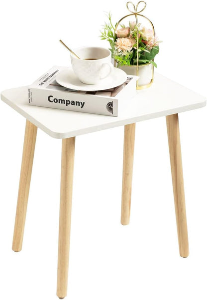 Nursery Side Table, Small End Table Accent Table Living Room Balcony Office, Modern Side Bedside Home Decor, for Small Spaces, Easy Assembly