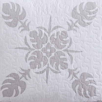 Tommy Bahama - King Sham, Cotton Bedding with Envelope Closure, Breathable Bedding Set (Molokai Grey)
