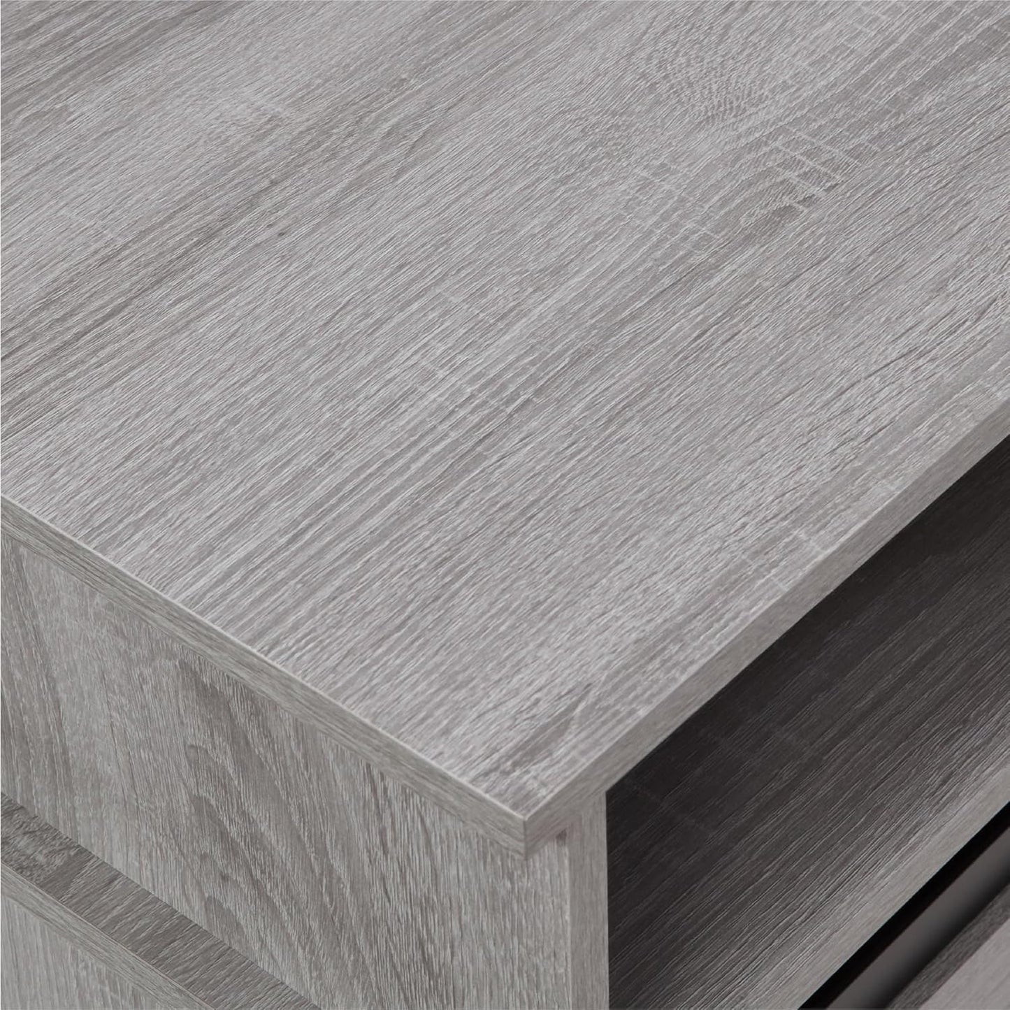 58" TV Stand, Modern & Farmhouse Wood Entertainment Center for Tvs up to 65", with Sliding Barn Door, Storage Cabinet Table, Adjustable Shelves (Gray)