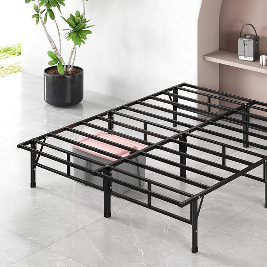 Sleep Master Do-It-Yourself Smart Platform Metal Bed Frame, Queen