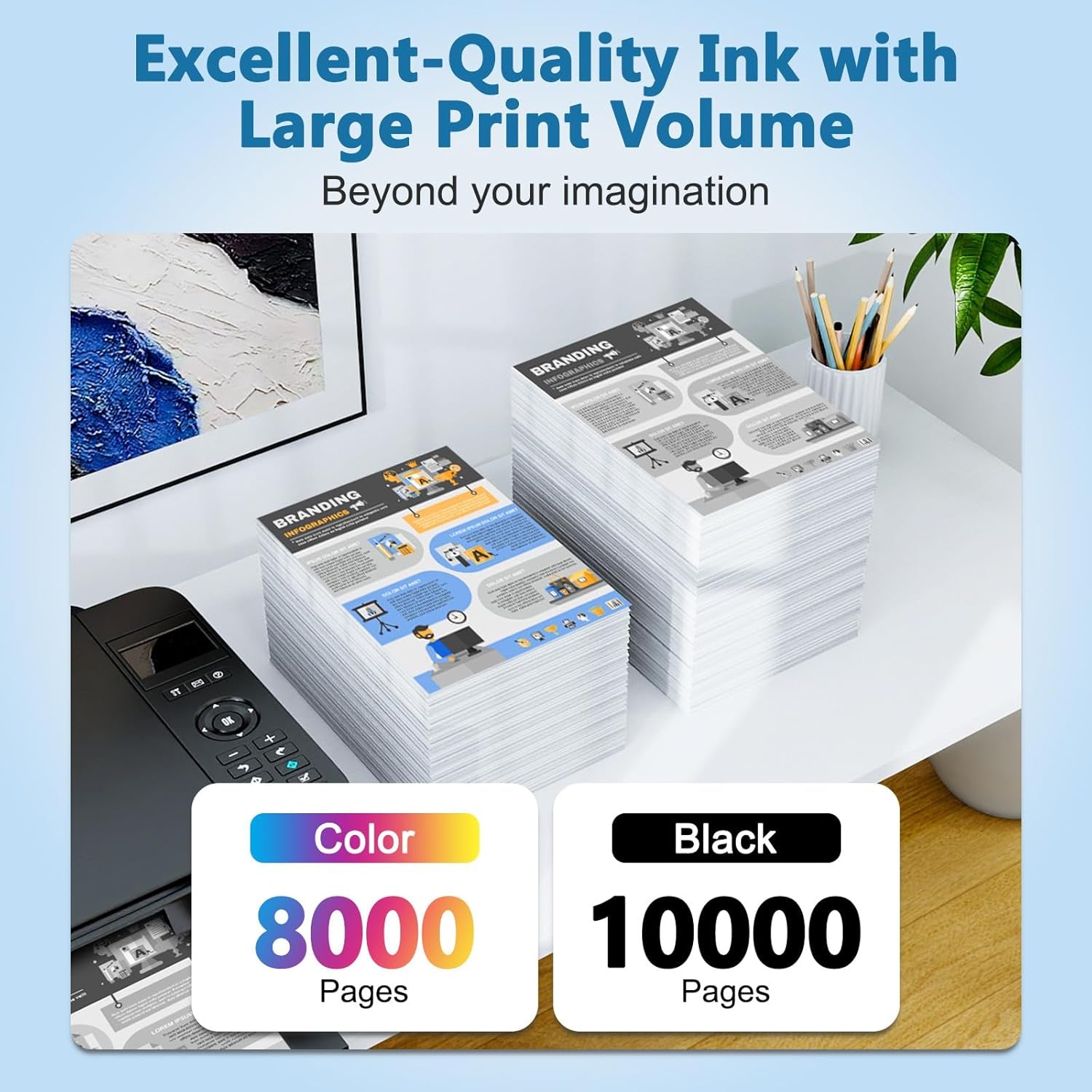 502 Ink Refill Bottles ET-2850 ET-3850 ET-4850 ET-15000 502 Ink Compatible for ET 2850 ET 3850 ET-4760 ET-2760 ET-3830 ET 4850 ET 15000 ET-3843 ET-2980 ET-3950 4950 3750 Printer
