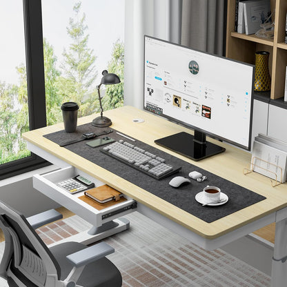 Universal Swivel TV Stand/Base Table Top TV Stand for 13 to 32 Inch Tvs with 100 Degree Swivel, 4 Level Height Adjustable, Heavy Duty Tempered Glass Base, Holds up to 77Lbs, HT07B-001