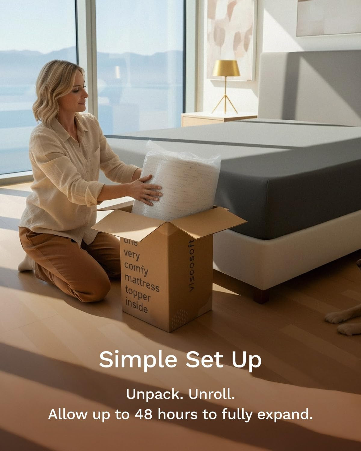 3 Inch Memory Foam Mattress Topper King - Select High Density - (Gel-Infused and Ventilated) Mattress Pad with Soft Removable Bamboo-Rayon Cover