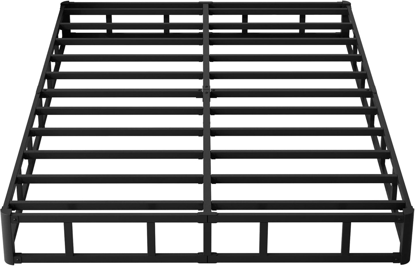 9 Inch Box Spring for Queen Bed, Heavy Duty Metal Box Spring Bed Base with Fabric Cover, Mattress Foundation, Easy Assembly, Noise Free, Black