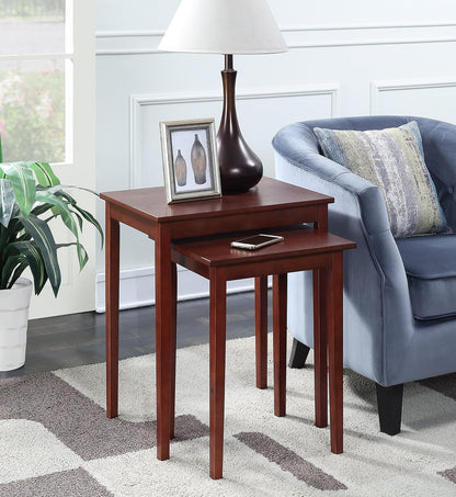 American Heritage Nesting End Tables, Mahogany