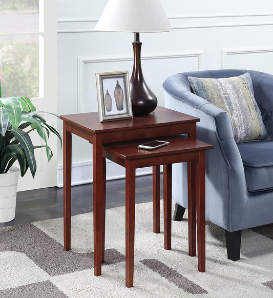 American Heritage Nesting End Tables, Mahogany