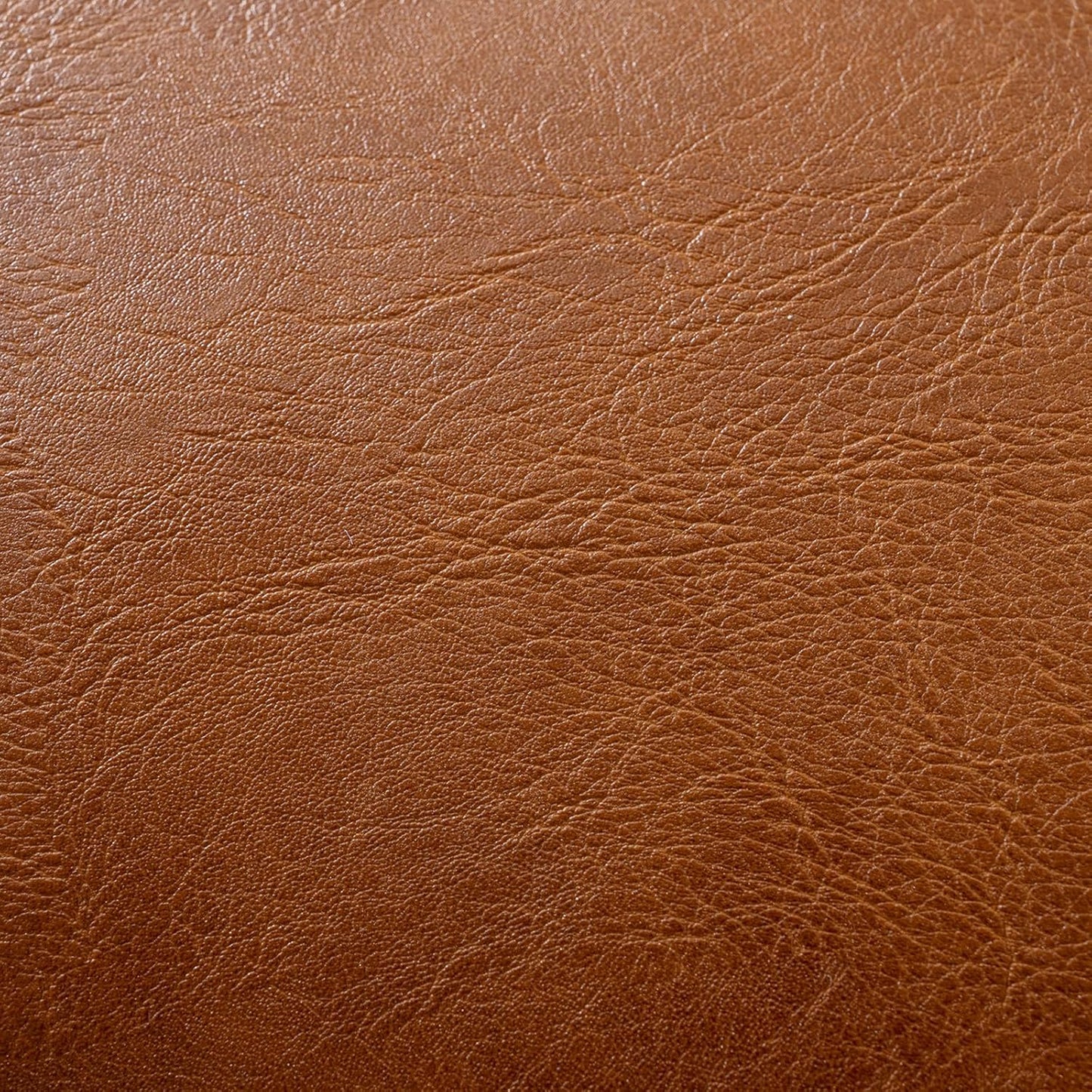 Brown Boho Long Lumbar Faux Leather Body Decorative Throw Pillow Cover 14X36 Inch for Bedroom Couch Bed Bench, Thick Stylish Solid Rectangle Pillowcase, Rustic Modern Farmhouse Room Decor