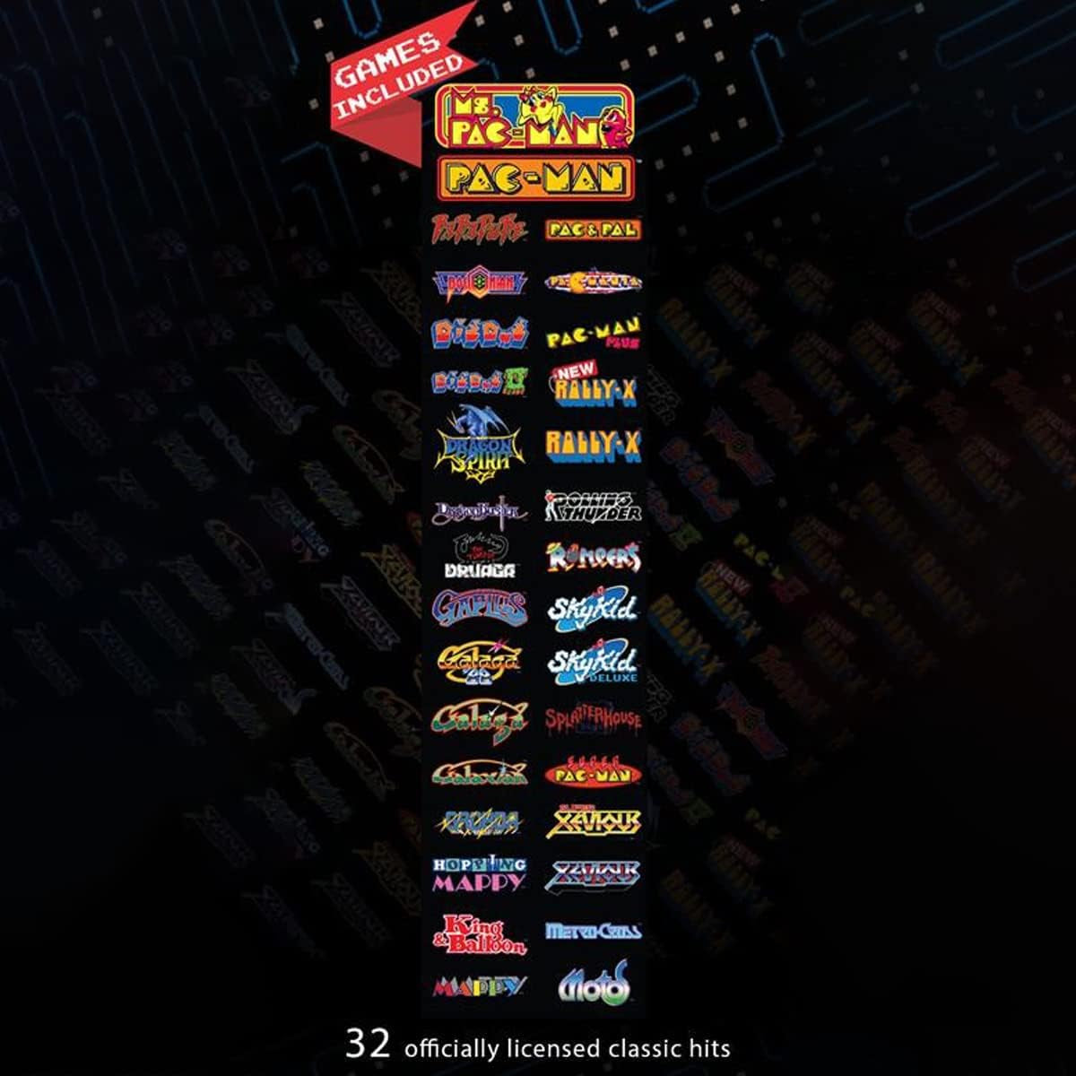 Pac-Man Pixel Bash Home Cocktail Table - Black