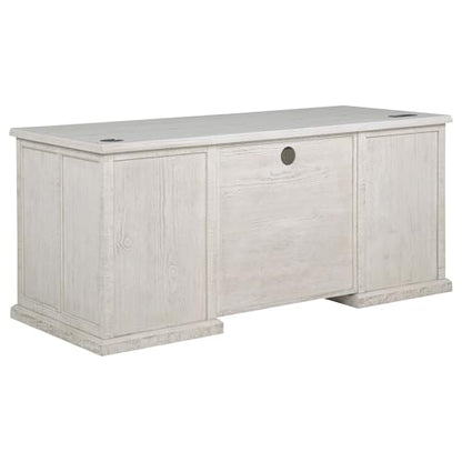 Coaster Altidore 68-Inch 7-Drawer Executive Desk Distressed White 800796, view 7