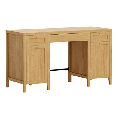 52" Executive Desk with Storage Drawers, view 8