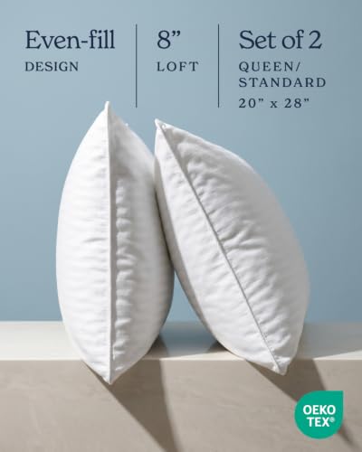 Beckham Hotel Collection Bed Pillows Standard/Queen Size Set of 2, view 7