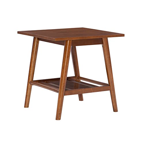Melissa Mid-Century Walnut End Table