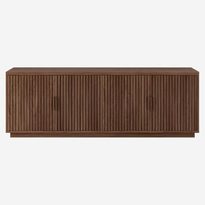 Henn&Hart 68" TV Stand for TVs up to 75", Medium Walnut, view 6