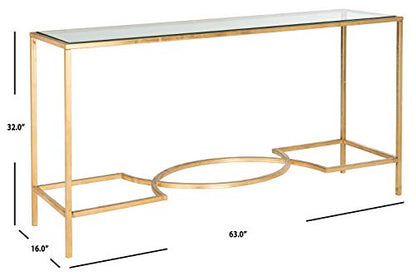 Safavieh Home Collection Inga Gold Console Table