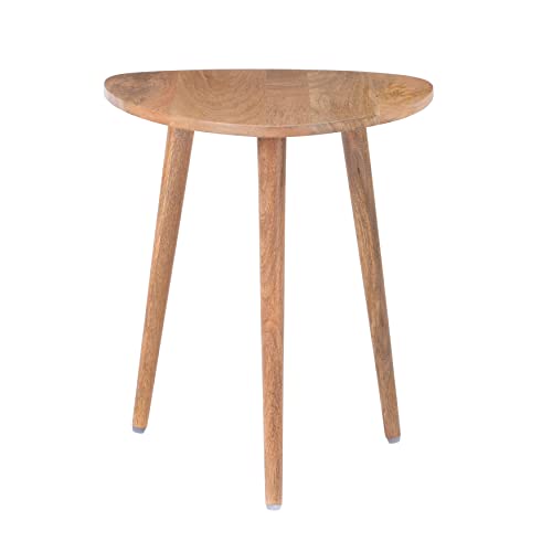 Bond Wooden Triangle End Table - Exclusively Designed Modern Small Side Table. Hand Crafted - Wooden Side Table - Contemporary Design for Small End Tables for Bedroom and Living Room