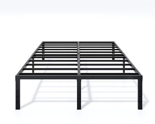 Metal Bed Frame Full Size 16 Inch Platform Bed Frames with Underbed Storage, view 2