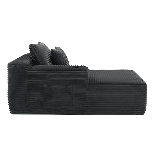 Left Facing Lounge Chaise Single Recliner Daybed Indoor, view 7