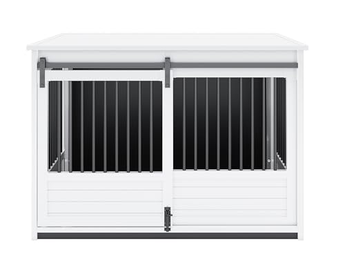 New Age Pet ECOFLEX Barn Door Dog Crate & End Table, view 3