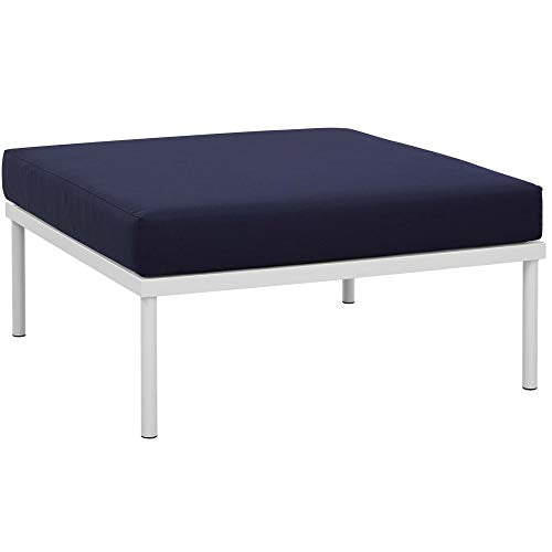 Harmony Outdoor Patio Sectional Sofa Furniture Set | All-Weather Waterproof | Machine Washable Cushions | Tempered Glass Top Tables