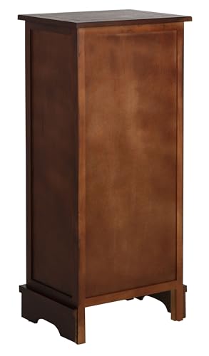 SAFAVIEH Connery Wood Storage Cabinet, 35" Farmhouse Cherry AMH5742C, view 7