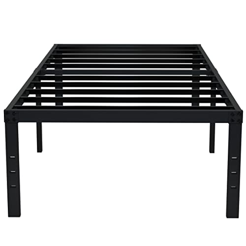 18 Inch Twin XL Bed Frames Heavy Duty with Tall Storage Space, view 2