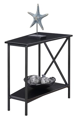 Tucson Wedge End Table, Black