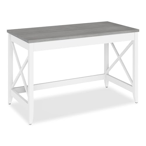 Home Office Desk, 47"x23"x29", Stylish Rustic Vintage Farmhouse Table, view 2