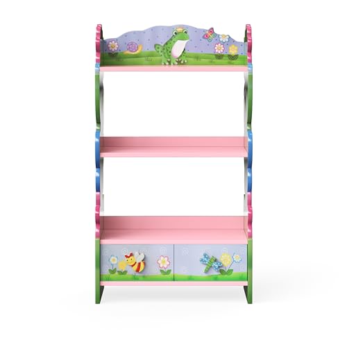 Magic Garden Multi-Tiered Wooden Children's Bookshelf, view 6