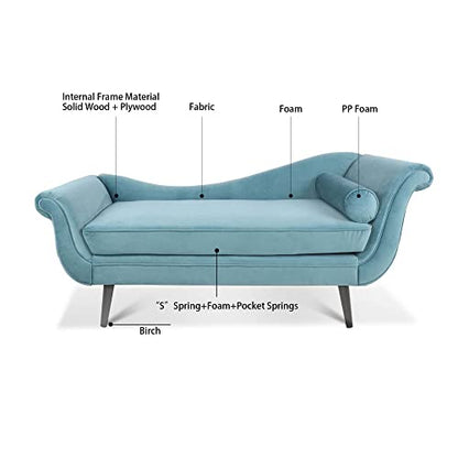 68" Chaise Lounge Chair Indoor, view 7