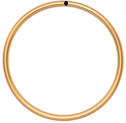 Meridian Furniture 432 XOXO Collection Modern | Contemporary Stainless Steel Wall Decor, Gold, 66.75" W x .75" D x 66.75" H