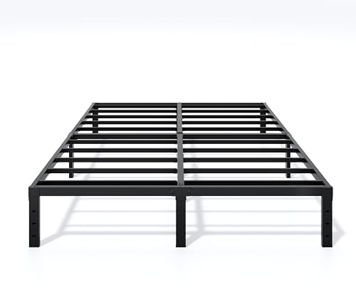 Full Size Bed Frame 12 Inch Metal Platform Bed Frame with Underbed Storage, view 2