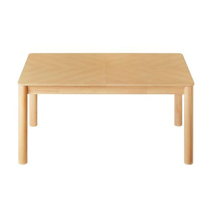 Alba Extendable Dining Table Solid Wood Oak Finish Modern Kitchen Room Entertaining Home Furniture Quality Stylish Elegant Durable Refined Versatile Contemporary