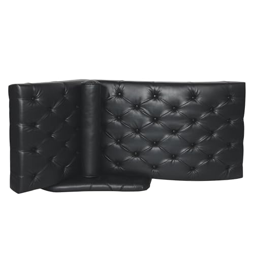 Tufted Chaise Lounge Chair: Immersive Comfort with High-Density Foam, view 5