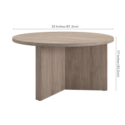 Anders Coffee Table, 32" Wide,Grey