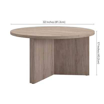 Anders Coffee Table, 32" Wide,Grey