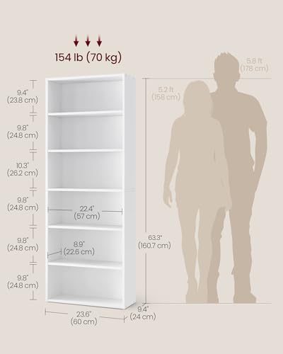 Bookshelf, 23.6 Inches Wide, view 4