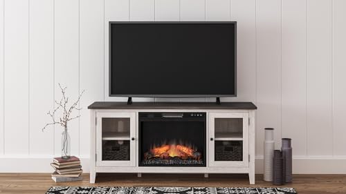 Signature Design by Ashley Dorrinson Farmhouse TV Stand, 60 Inch TV Console, view 5