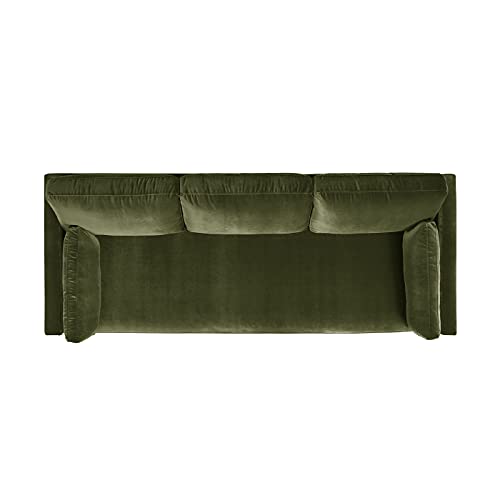 Jennifer Taylor Home Knox 84" Modern Farmhouse Performance Velvet Living Room Sofa Couch