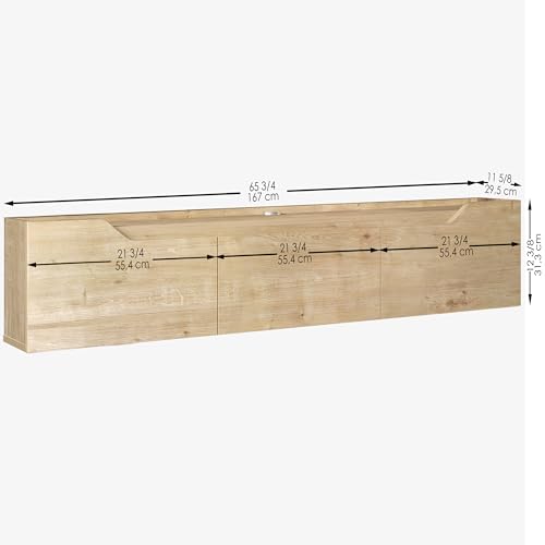 Atelier Mobili Floating TV Stand for 75 Inch TVs, view 3