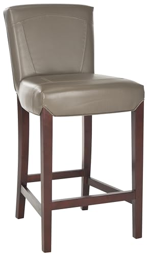 Safavieh Home Collection Ken Clay Faux Leather 30-inch Bar Stool