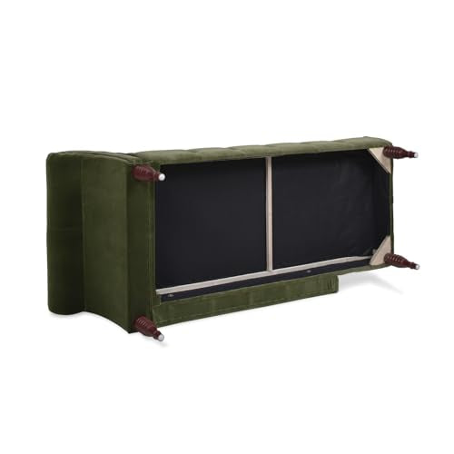 Jennifer Taylor Samuel Tufted Chaise Lounge (Olive Green Performance Velvet), view 8