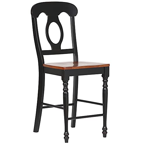 Black Cherry Selections Pub Table Set, Three Size Counter Height, Antique
